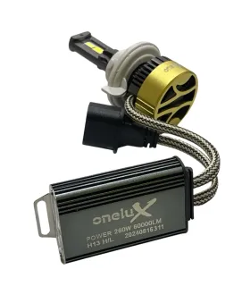 Bombillos LED Onelux X 260W 60,000 Lúmenes H11 H9 H8 Ultra Brillo 6500K CanBUS Ready