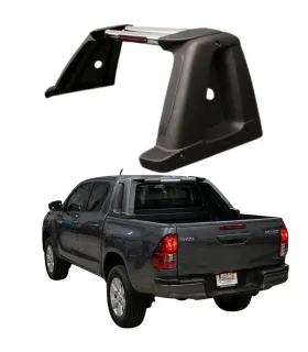 Barra Anti Vuelco Roll Bar P-4057 Universal para Camionetas 2005 a 2024 Hilux Frontier L200 Amarok Negro Mate AutoFashion RD