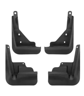 Juego de 4 Chapaletas Loderas para Toyota Corolla 2014 2015 2016 2017 2018 2019 Protector de Guardalodo Plástico ABS Negro