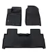 Juego de alfombras tipo bandeja Focus Mats 3D para Hyundai Santa Fe 2019 2020 material impermeable negro