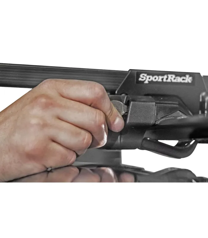 Sistema de Soporte de Techo SportRack SR1009 para Vehículos con Rieles Laterales