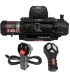 Cabrestante Eléctrico X-BULL 13000 Lbs 12V Motor 6HP IP68 Impermeable con Cuerda Sintética de 79ft
