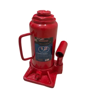 Gato hidráulico de botella Hercules Car Line capacidad 12 toneladas modelo 3803 certificado ANSI con asa de transporte