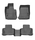 Alfombras WeatherTech FloorLiner para Mercedes-Benz GLC Class SUV 2016-2022 Juego Completo Negras