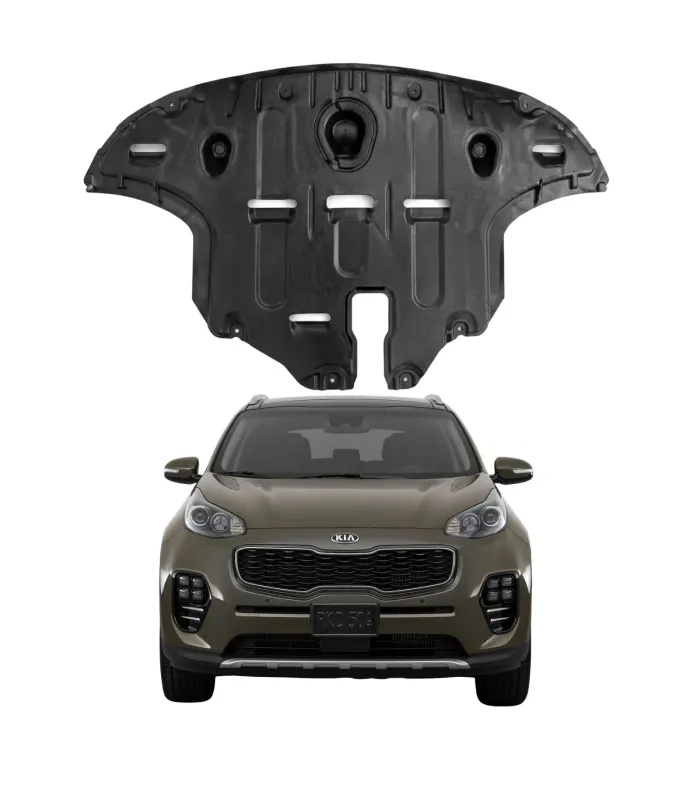 Cover Motor Inferior Pechera Kia Sportage 2017 a 2022 Referencia OEM 29110-D9650 Protección de Motor