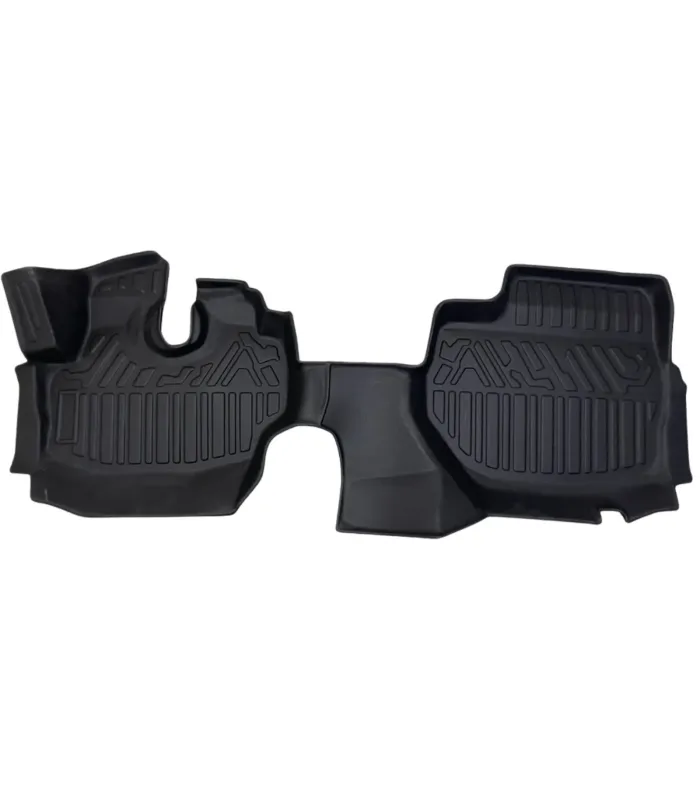 Alfombra de Bandeja 3D para Hyundai H100 Porter II 2004-2024 Protector de Cabina Impermeable Custom Fit Negro