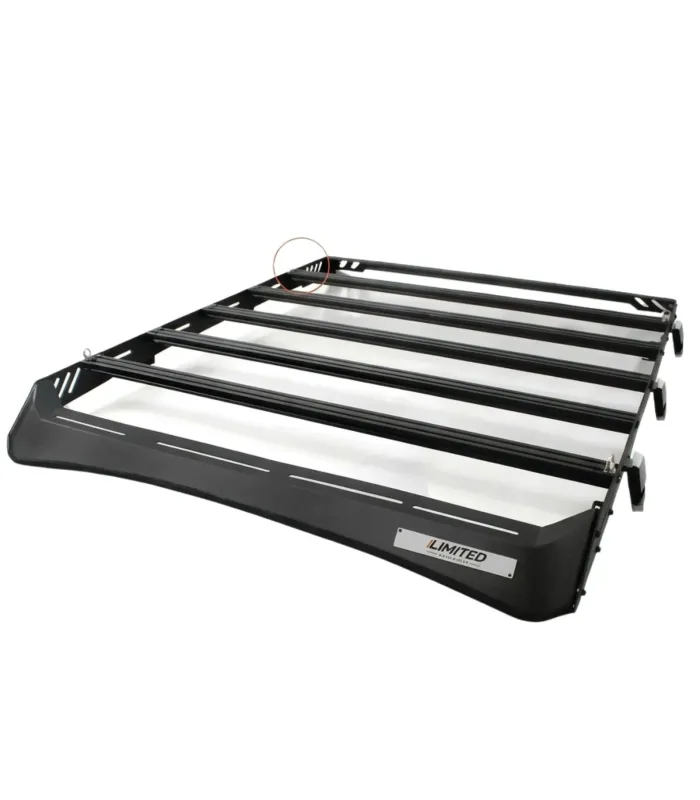 Parrilla de Techo Rack Suzuki Jimny 2018-2026 3 Puertas Marca Limited Acero y Aluminio