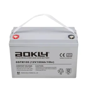 Batería de Gelatina 100 Amperios 12V AOKLY 6GFM100G Ciclo Profundo