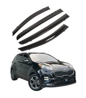 Viseras Kia Sportage 2020-2023 | Con Ribete Niquelado | Guardalluvia
