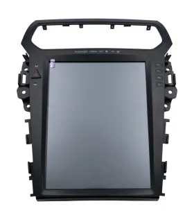 Pantalla Android Tesla Style 12.1 Ford Explorer 2011-2019 4GB RAM 64GB ROM con Ranura para SIM Card 4G LTE y CarPlay"