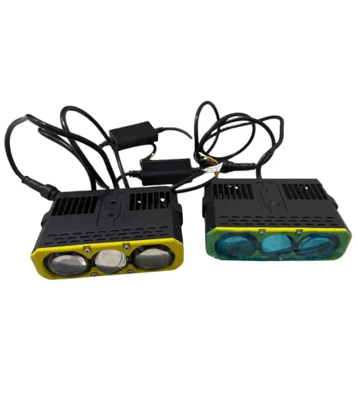 Foco Proyector Focus LED P02 Laser 210W 60000 Lumenes Luz Auxiliar LED Blanca 6000K para Autos Motos Off Road IP68