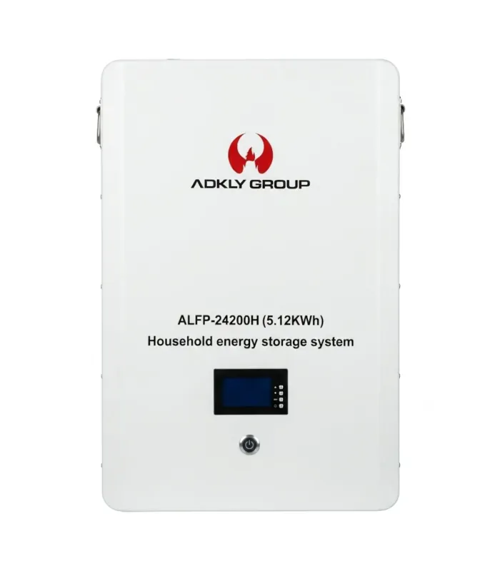 Batería de Litio Hierro Fosfato LiFePO4 Aokly ALFP-24200H 25.6V 200Ah Inversor y Almacenamiento Solar Angulo Diferente