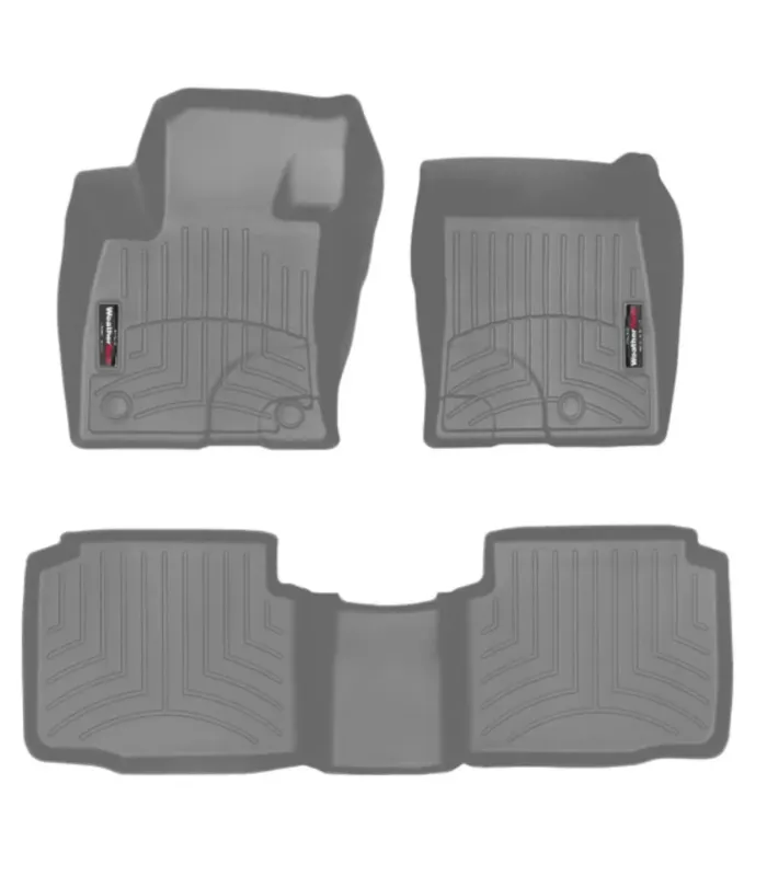 Alfombras WeatherTech FloorLiner para Ford Escape 2020 2021 2022 2023 2024 2025 Set Completo Gris