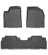 Alfombras WeatherTech FloorLiner Lexus RX 2013 2014 2015 Proteccion Laser 1ra y 2da Fila Juego Completo Negro