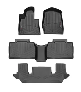 Alfombras de Interior WeatherTech FloorLiner Ford Explorer 2020-2026 Proteccion 360 Grados Ajuste Laser Opcion 3 Filas Negro