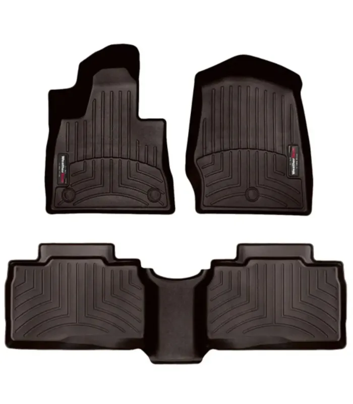 Alfombras de Interior WeatherTech FloorLiner Ford Explorer 2020-2026 Proteccion 360 Grados Ajuste Laser Opcion 2 Filas Cocoa