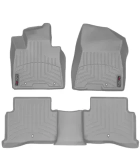 Alfombras Tipo Bandeja WeatherTech FloorLiner Hyundai Tucson 2019 2020 2021 Proteccion Laser Set Completo Gris