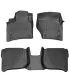 Alfombras WeatherTech FloorLiner 1ra y 2da Fila para Porsche Cayenne 2011-2018 Proteccion Laser Negro