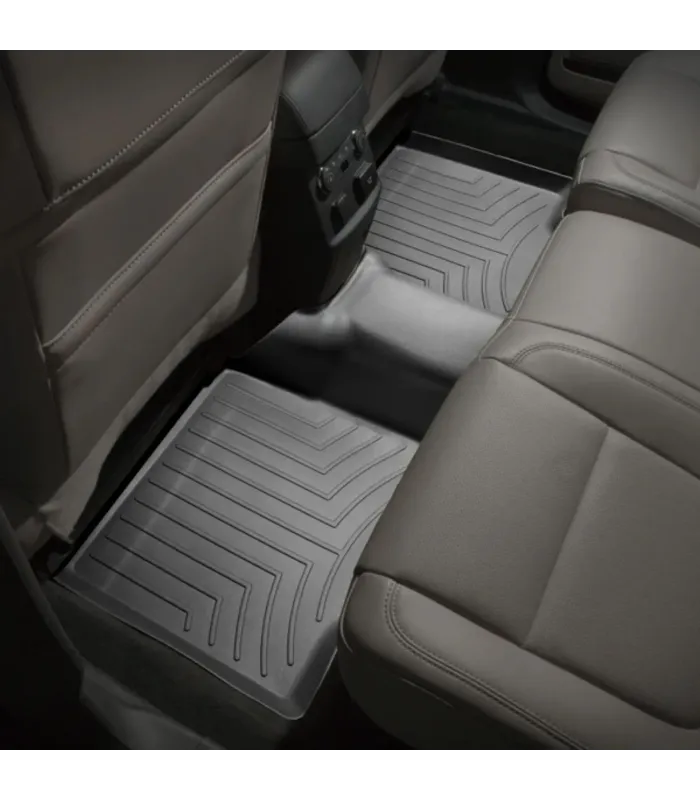 Alfombras WeatherTech FloorLiner Ford Explorer 2017 a 2019 Set Completo 3 Filas Color Gris Grey Impermeables Originales