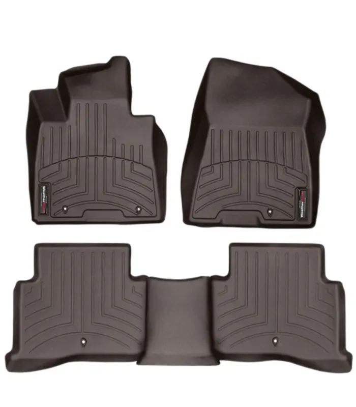 Alfombras WeatherTech FloorLiner Kia Sportage 2017 a 2022 Ajuste Laser Color Cocoa Marron