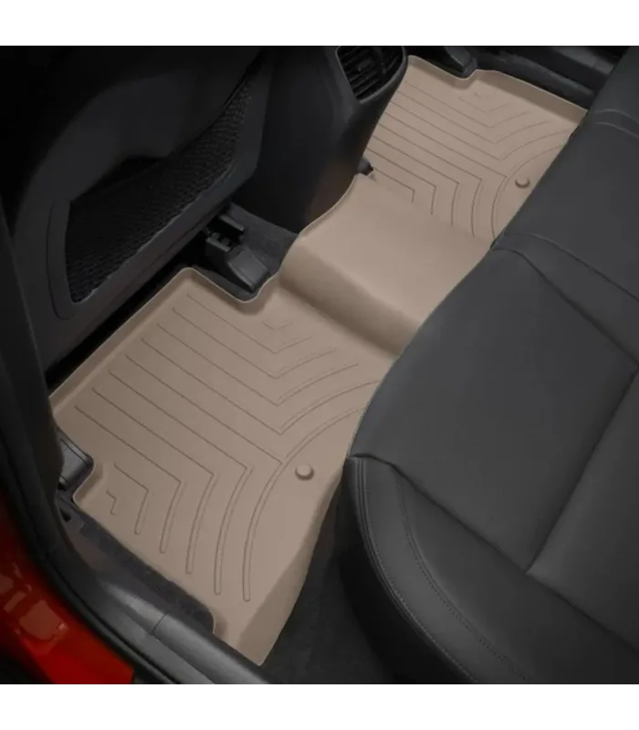 FloorLiner WeatherTech Taupe Beige Frontal Trasero Kia Sportage 2017 2018 2019 2020 2021 2022