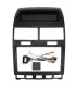 Dash Kit Fascia Frente Adaptador de Radio 9 Pulgadas Volkswagen Touareg 2004 2005 2006 2007 2008 2009 2010
