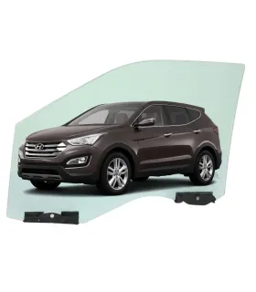 Vidrio de Puerta Delantera y Trasera Hyundai Santa Fe 2013-2018 Vidrio Templado con Instalacion Gratis