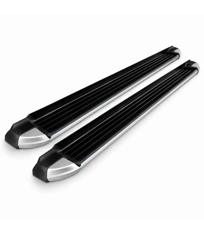Juego de estribos laterales compatibles con chasis de Isuzu D-MAX (2012-2024) y Chevrolet Colorado