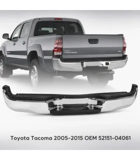 bumper trasero cromado toyota tacoma