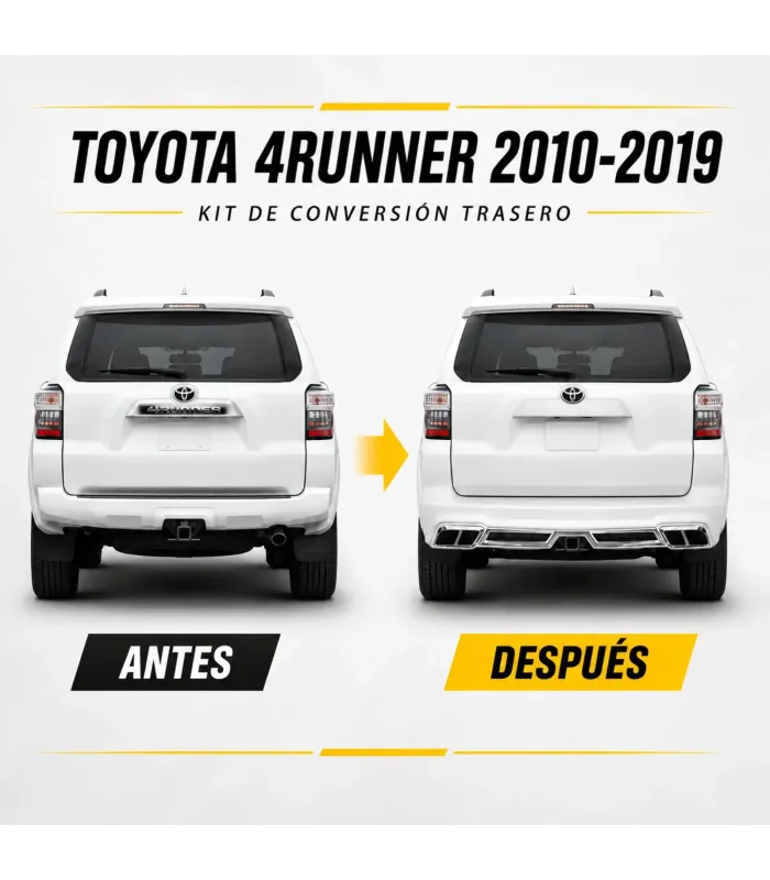 Kit Frontal Tipo Lexus GX460 Toyota 4Runner 2010-2019 Referencia KCLGX460-4R1019