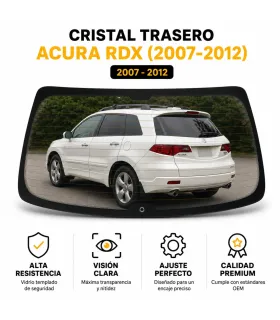 Cristal Trasero Vidrio de Compuerta Acura RDX 2007-2012 con Desempañador Térmico