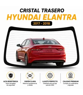 Vidrio trasero Hyundai Elantra Sedán 2016 2020