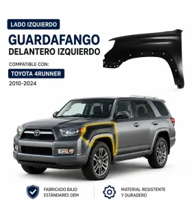 Guardalodo delantero Toyota 4Runner 2010 2024 quinta generacion