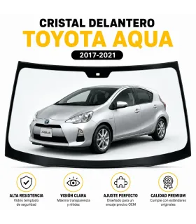 Parabrisas delantero Toyota Aqua 2017 2021 cristal laminado