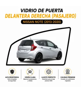 Vidrios de puertas cristales laterales Nissan Note 2013 2020