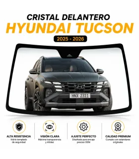 Parabrisas delantero Hyundai Tucson 2021 2025 cristal laminado