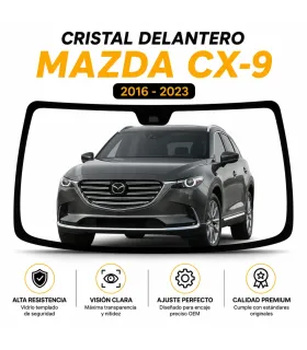 Vidrio Delantero Mazda CX-9 2017-2023 Parabrisas