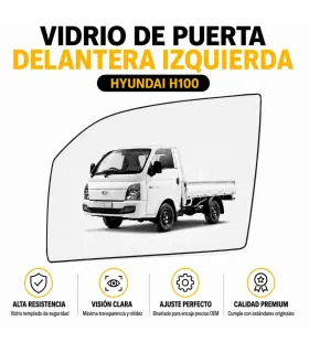 Vidrio de puerta Hyundai H100 cristal lateral