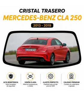 Vidrio trasero Mercedes Benz CLA 250 2013 2019