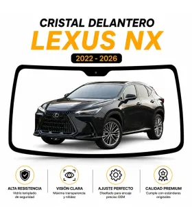 Vidrio delantero Lexus NX 2022 2026 parabrisas