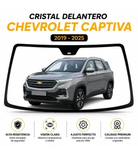Vidrio delantero Chevrolet Captiva 2019 2025 parabrisas