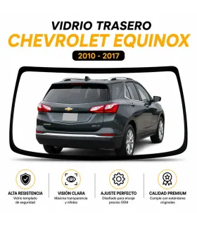 Vidrio trasero Chevrolet Equinox 2010 2017