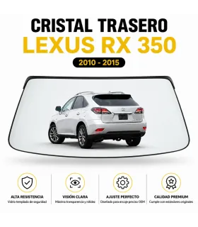 Luneta trasera Lexus RX 350 cristal templado