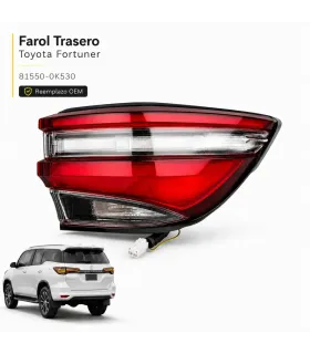 Farol trasero Toyota Fortuner 2021 2022 izquierdo derecho