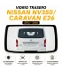 trasera Nissan NV350 cristal templado