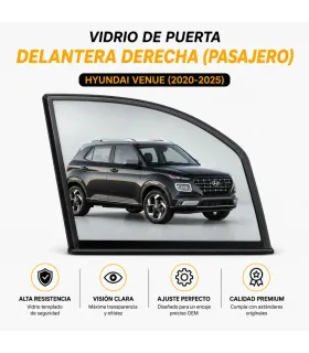 Cristal delantero Hyundai Venue 2021 vidrio templado