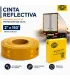 Cinta Reflectiva Hella Amarilla 2" x 150' , Mayor Detalle