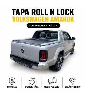 Cobertor de cama Roll-N-Lock Volkswagen Amarok cubierta retractil manual