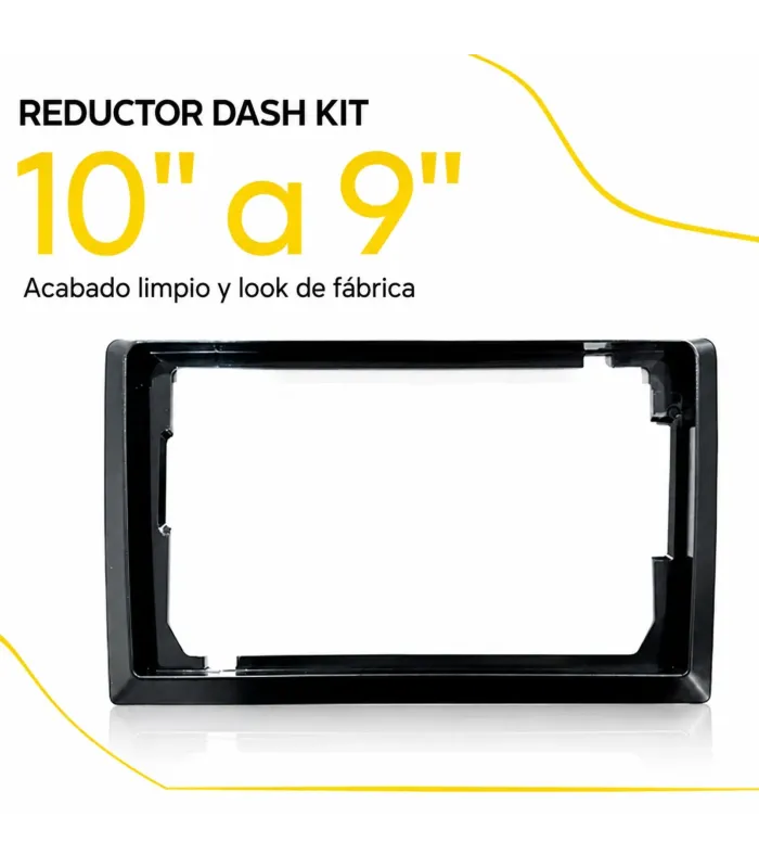 Reductor multimedia automotriz para radio Android 10 a 9