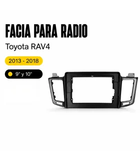 Kit Adaptador Facia de Radio Android para Toyota RAV4 2013-2018 10" pulgadas